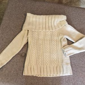 NWT The Limited Off the shoulder sweater.